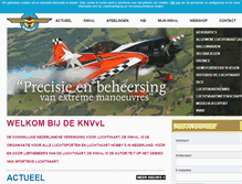 Tablet Screenshot of knvvl.nl